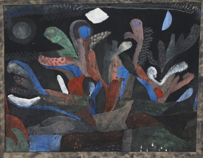 Garden in Dark Colors - Paul Klee