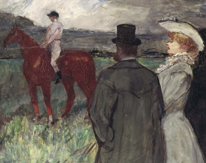 At the Racecourse - Toulouse Lautrec