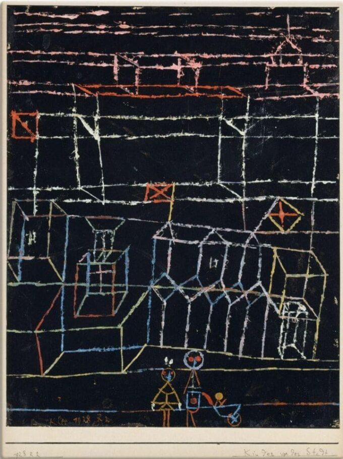 Children Outside the City - Paul Klee