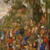 Le martyre des dix mille - Albrecht Dürer - Reproductions de tableaux et peintures haut de gamme