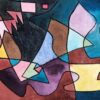 Paysage dramatique - Paul Klee - Reproductions de tableaux et peintures haut de gamme