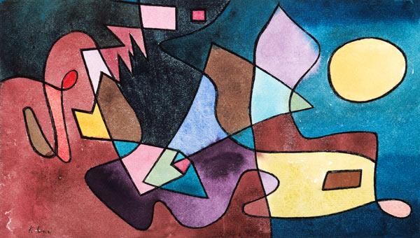 Dramatic Landscape - Paul Klee