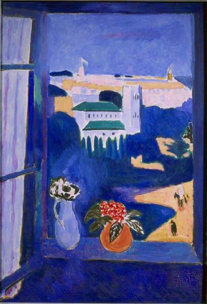 Paysage vu d'une fenêtre - Matisse - Reproductions de tableaux et peintures haut de gamme