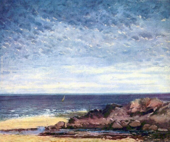 The Sea - Gustave Courbet