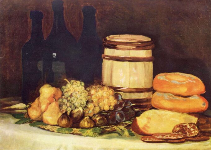 Still Life with Fruit - Francisco de Goya Oil Painting Reproduction