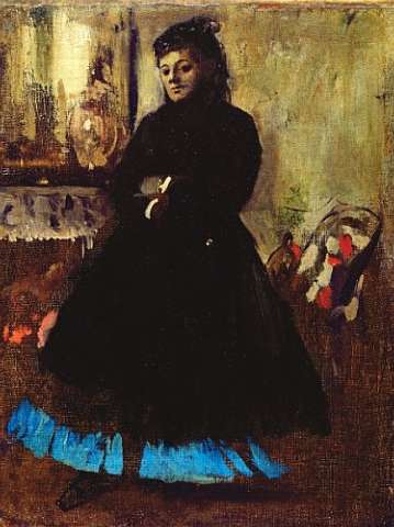 Portrait of Madame Ducros - Edgar Degas