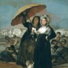 La lettre - Francisco de Goya - Reproductions de tableaux et peintures haut de gamme