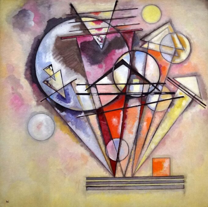 On Pointes - Vassily Kandinsky