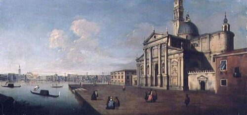 San Giorgio Maggiore, Venise - Giovanni Antonio Canal - Reproductions de tableaux et peintures haut de gamme