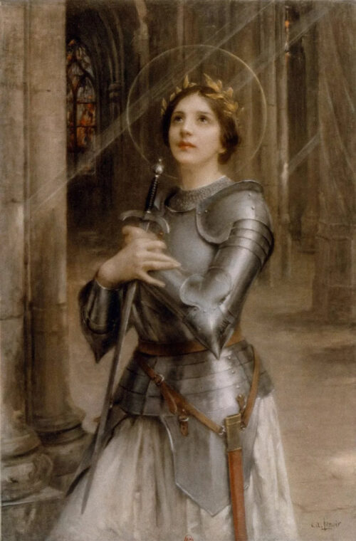 Jeanne d'Arc - Charles-Amable Lenoir - Reproductions de tableaux et peintures haut de gamme