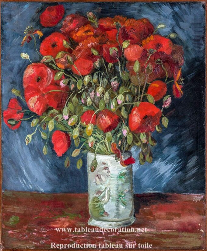 Vase of Poppies - Van Gogh