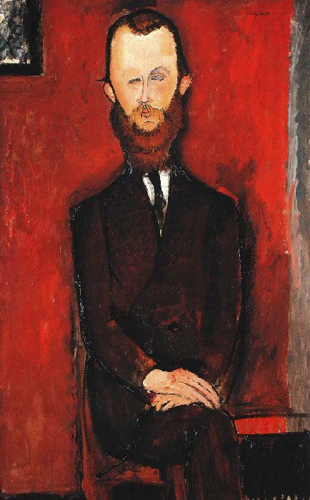 Portrait of Mr. Wielhorski - Amadeo Modigliani