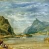 Rolandseck - William Turner - Reproductions de tableaux et peintures haut de gamme