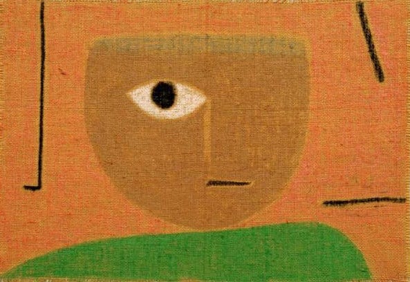 The Eye, 1938 - Paul Klee