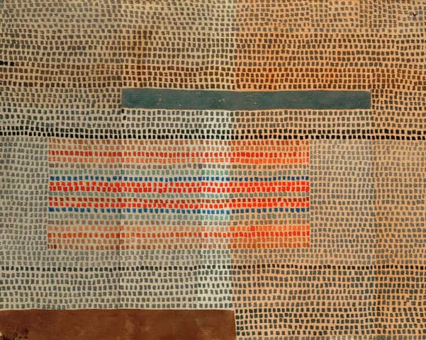 Two accentuated layers - Paul Klee