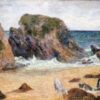 Vaches au bord de la mer - Paul Gauguin - Reproductions de tableaux et peintures haut de gamme