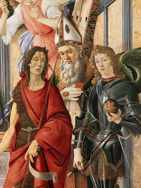 S.Botticelli, Johannes, Ignatius, Mich – Sandro Botticelli. 

Translation: S.Botticelli, Johannes, Ignatius, Mich – Sandro Botticelli