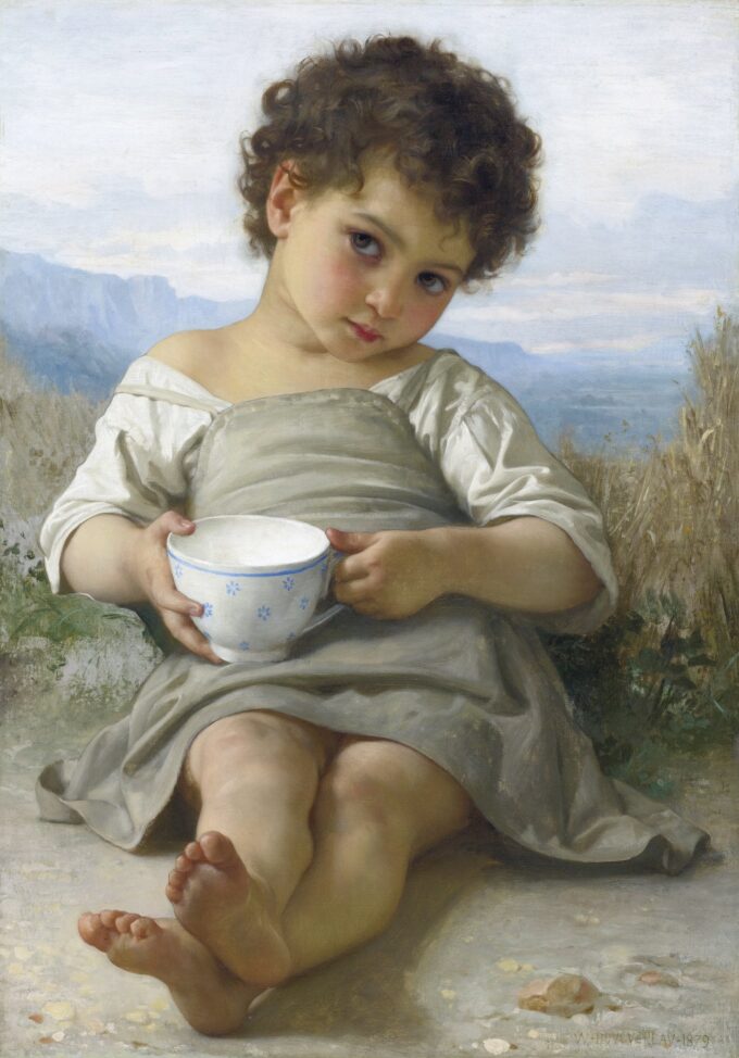 The Milkmaid - William Bouguereau