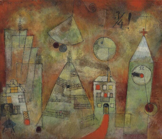 Fateful Hour at Three-Quarters Past Noon - Paul Klee