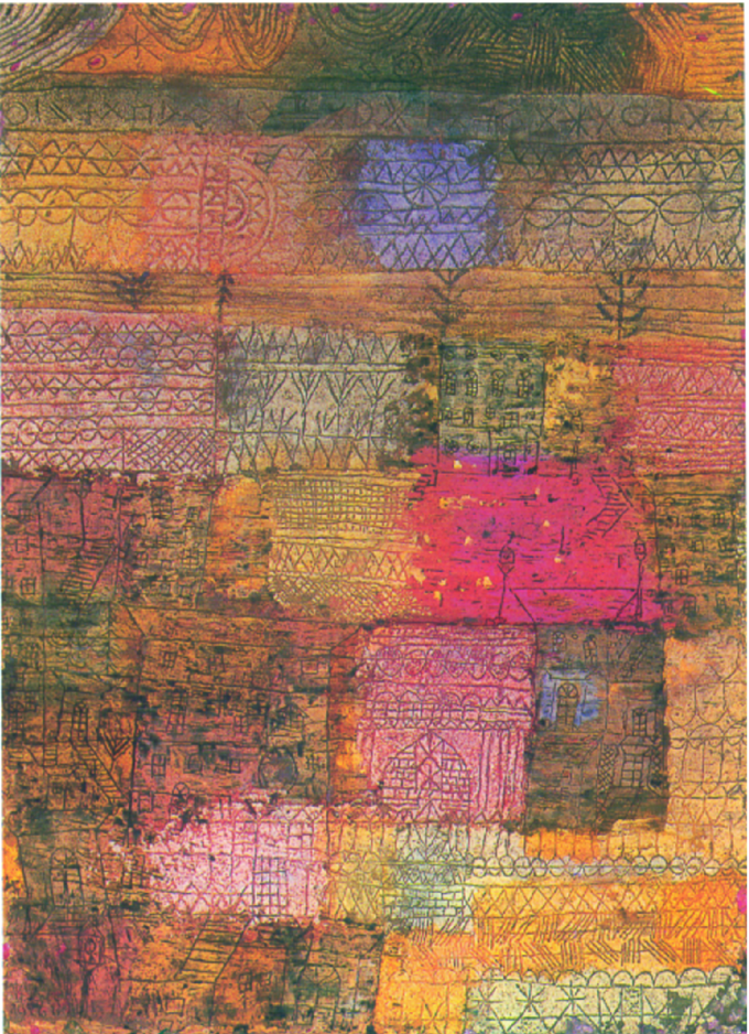 Florentine Residential Quarter - Paul Klee