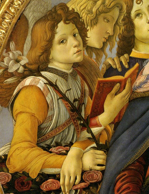 Heads of the Angel Group - Sandro Botticelli