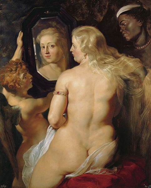 Toilet of Venus - Peter Paul Rubens