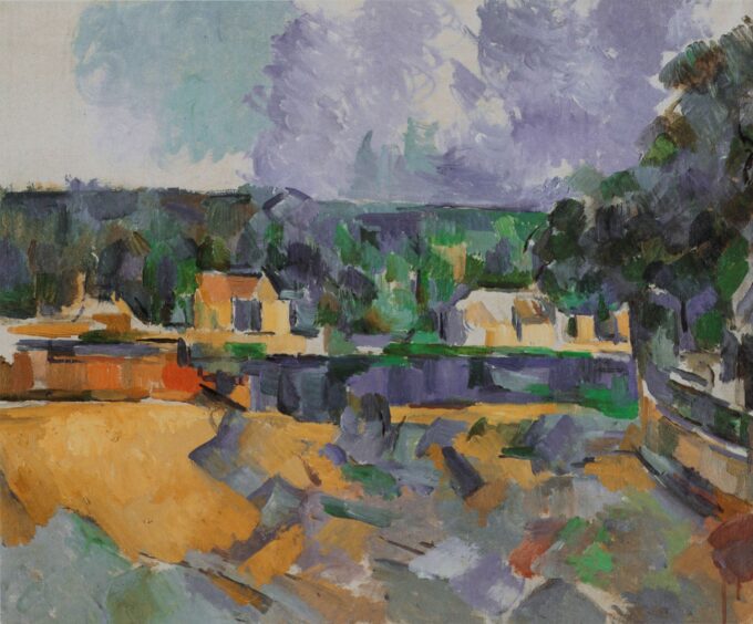 Riverbank - Paul Cézanne