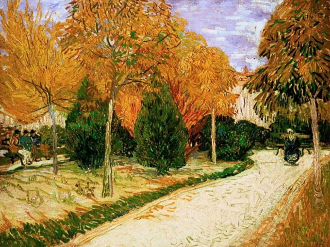 Autumn Garden - Van Gogh