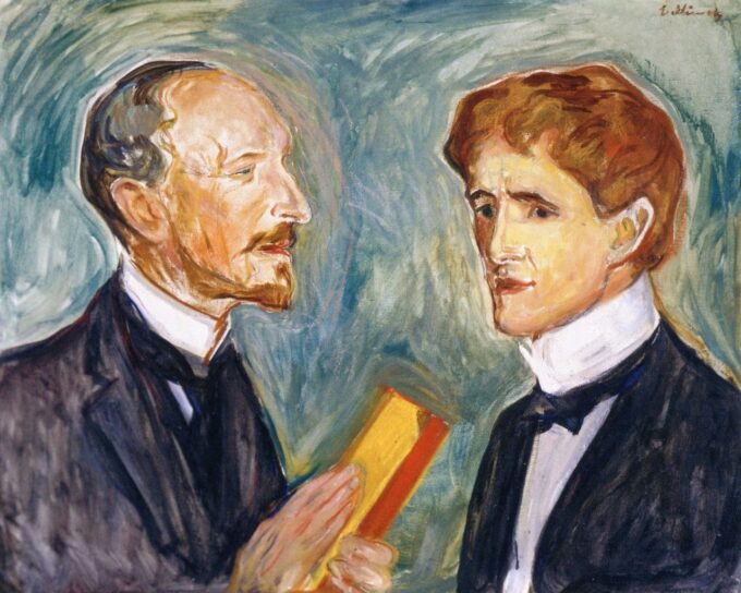 Albert Kollmann and Sten Drevsen - Edvard Munch