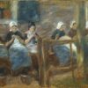 Salle de couture à Huizen - Max Liebermann - Reproductions de tableaux et peintures haut de gamme