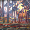 Forêt à Oele - Mondrian - Reproductions de tableaux et peintures haut de gamme