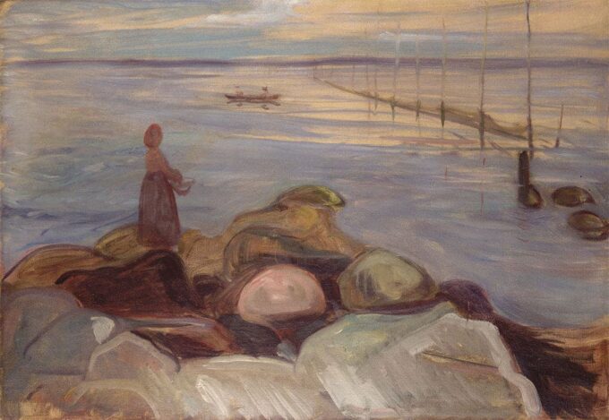 By the Coast - Edvard Munch