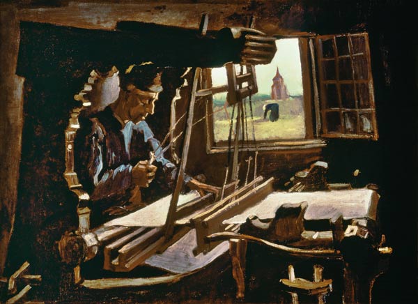 Weaver at an Open Window - Van Gogh