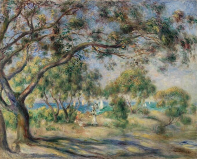 Bois de la Chaise - Pierre-Auguste Renoir - Reproductions de tableaux et peintures haut de gamme