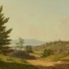 Scène de route près du lac George - Sanford Robinson Gifford - Reproductions de tableaux et peintures haut de gamme