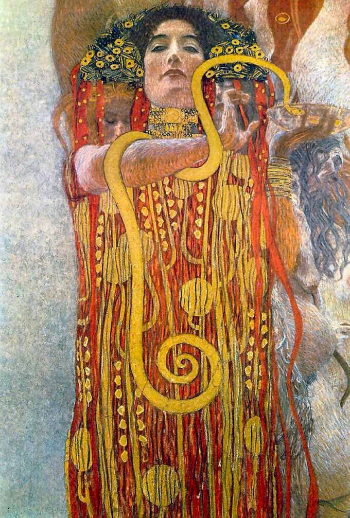 Hygieia Medicine Detail - Gustav Klimt