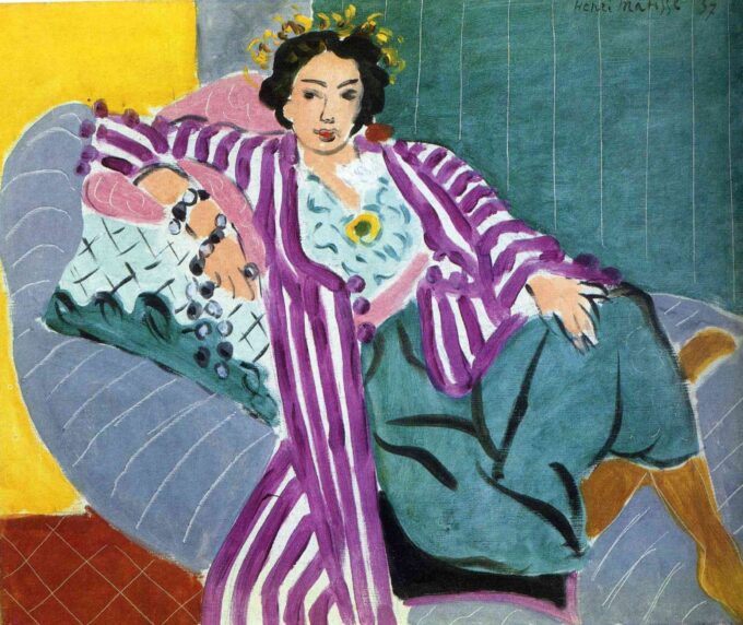 Little Odalisque in Purple Robe - Matisse