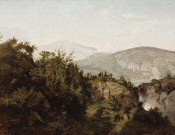 Dans les montagnes de l'Adirondack - William Trost Richards - Reproductions de tableaux et peintures haut de gamme