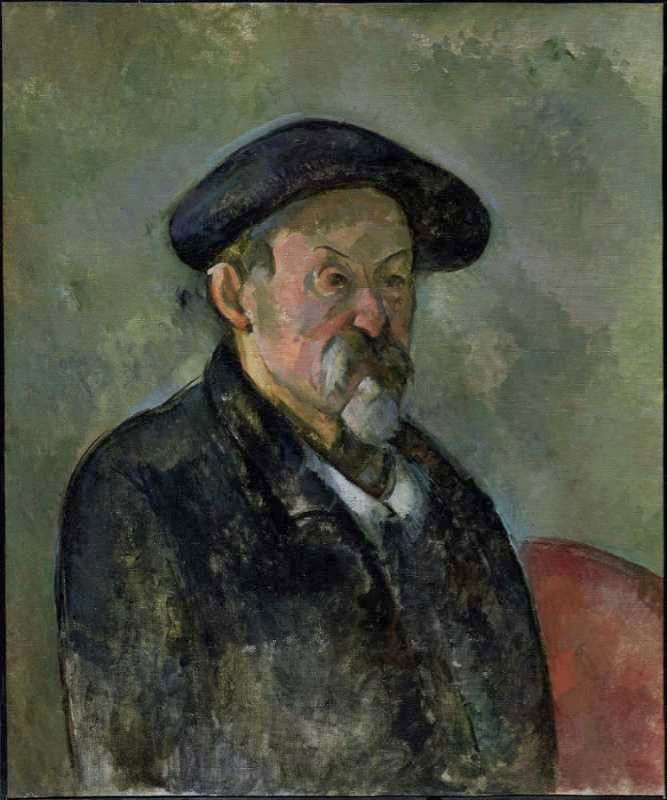 Self-portrait I - Paul Cézanne