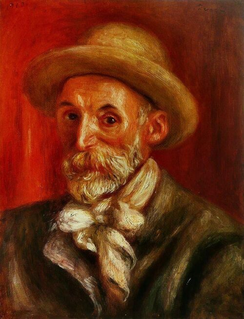 Auto-portrait I - Pierre-Auguste Renoir - Reproductions de tableaux et peintures haut de gamme