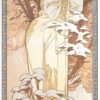 Les Saisons : Hiver - Mucha - Reproductions de tableaux et peintures haut de gamme