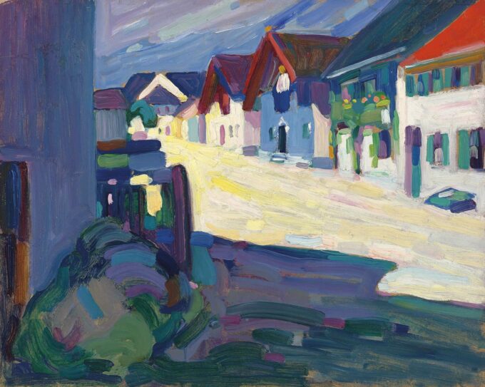 Rue Murnau - Vassily Kandinsky