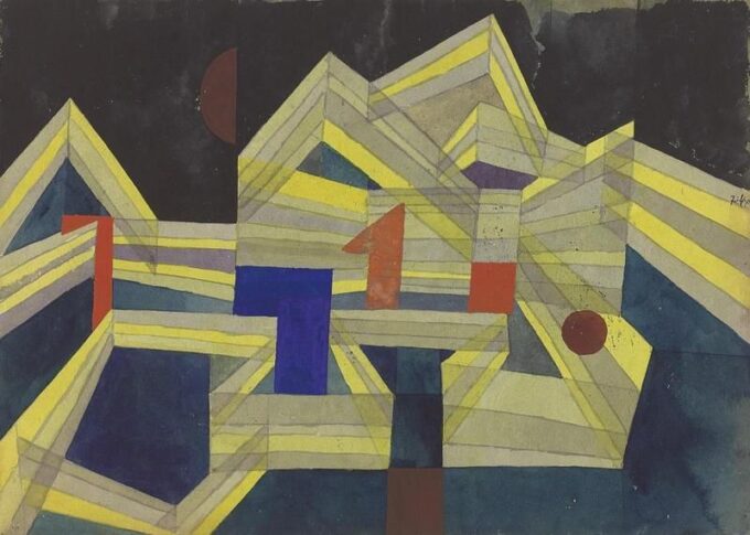 Architecture, Transparent-Structural - Paul Klee