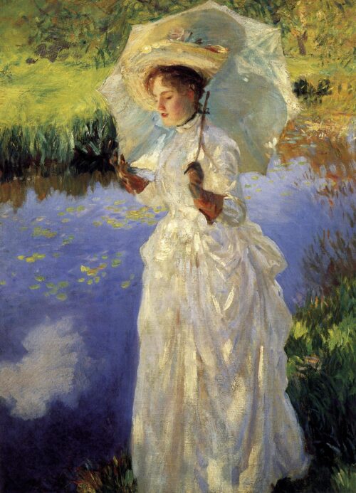 Marche du matin - John Singer Sargent - Reproductions de tableaux et peintures haut de gamme