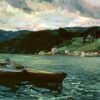 Estuaire du Nalon, Asturies - Sorolla - Reproductions de tableaux et peintures haut de gamme