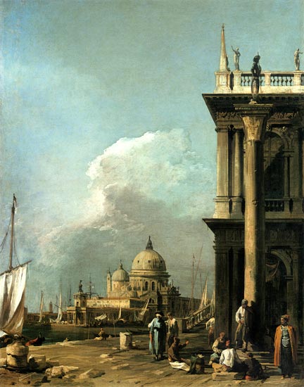 Entrance to the Grand Canal from the Piazzetta - Giovanni Antonio Canal