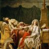 Le deuil d'Andromache - Jacques-Louis David - Reproductions de tableaux et peintures haut de gamme