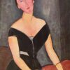 Portrait de Madame Cécile Van Muyden - Amedeo Modigliani - Reproductions de tableaux et peintures haut de gamme