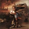 Saint Michel et le Dragon - Raphaël (peintre) - Reproductions de tableaux et peintures haut de gamme