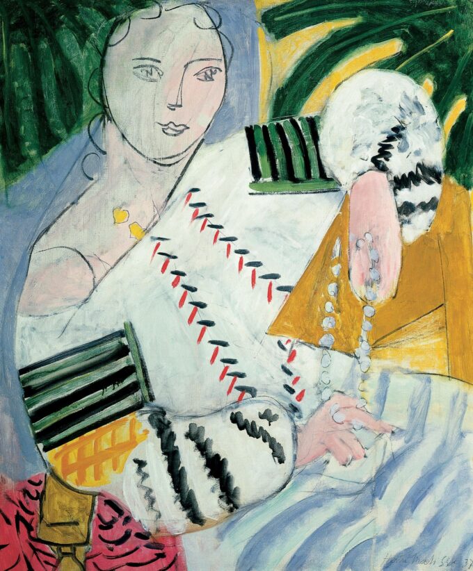 The Romanian Blouse with Green Sleeves - Matisse